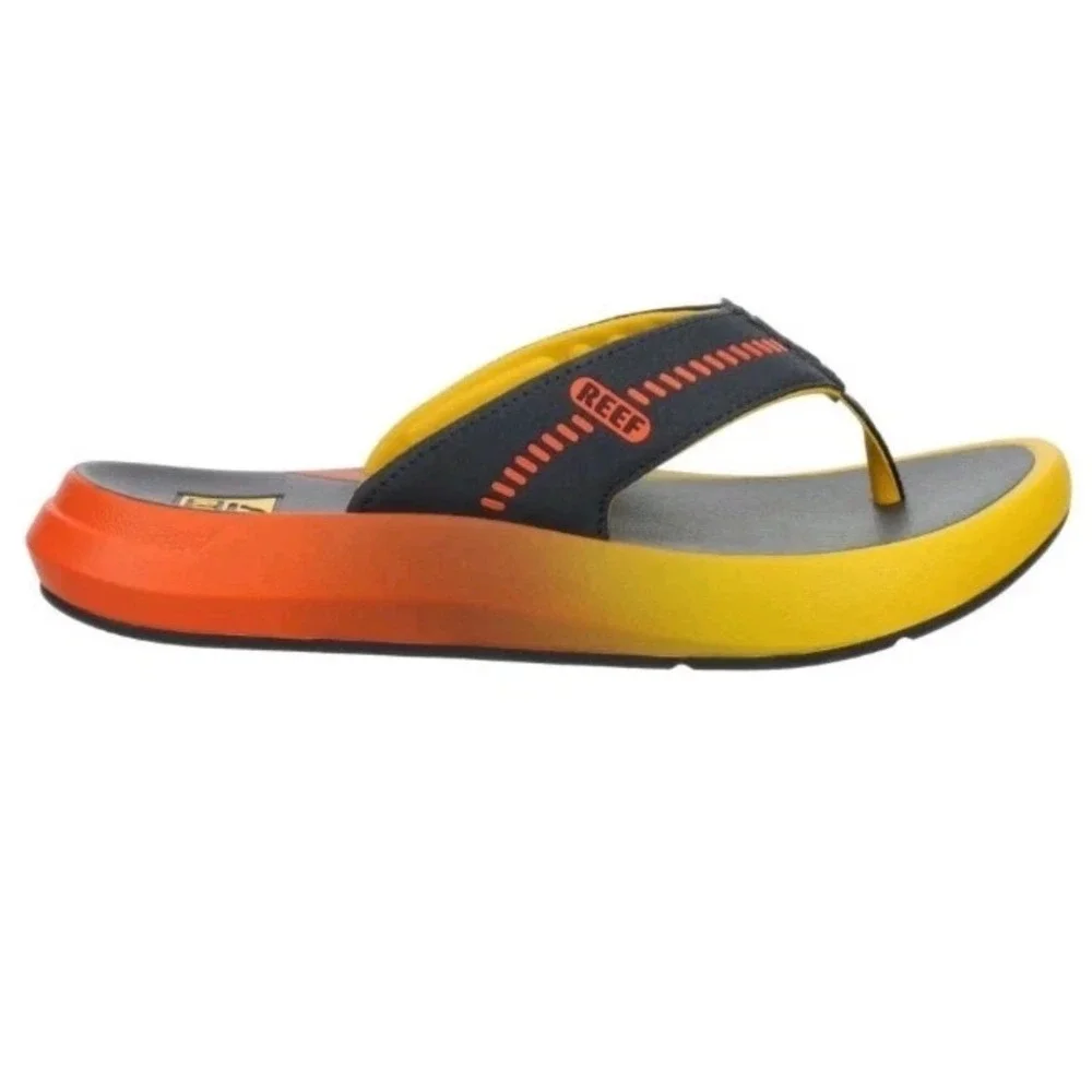Reef Swellsole Cruiser Mens 11 Navy Sunset New Nitrogen Infused EVA Sandals‎